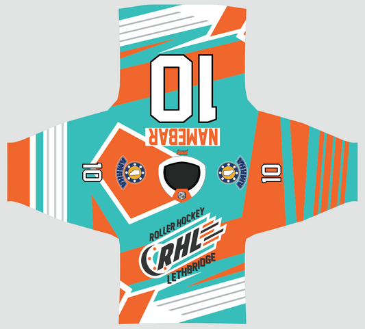 2023 RHL - Teal/Orange - Sublimated - Jersey (In-Stock)