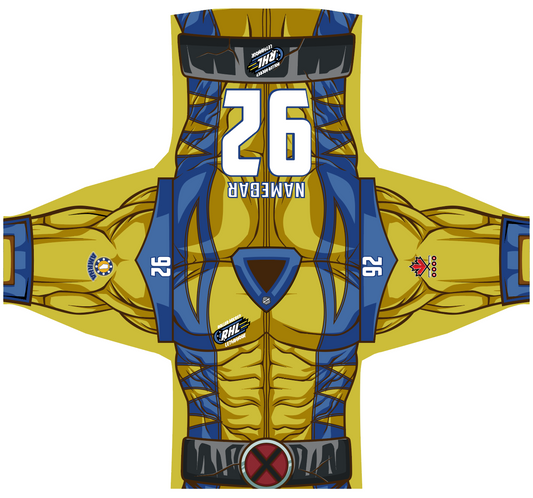 2024 RHL - Wolverine - Customizable Sublimated - Jersey