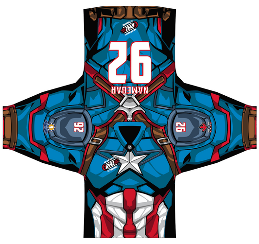 2024 RHL - Captain America - Sublimated - Jersey (In-Stock)