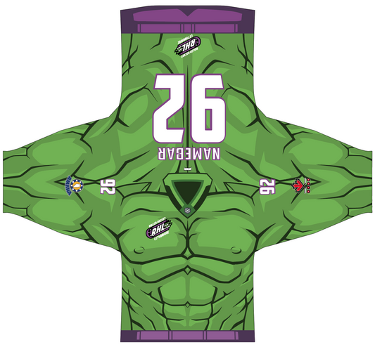 2024 RHL - Hulk - Customizable Sublimated - Jersey