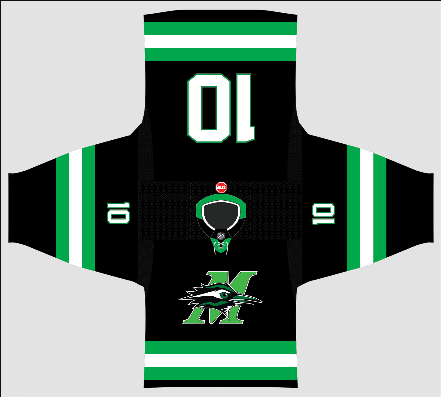 Roadrunners - Black Jersey (stitched)