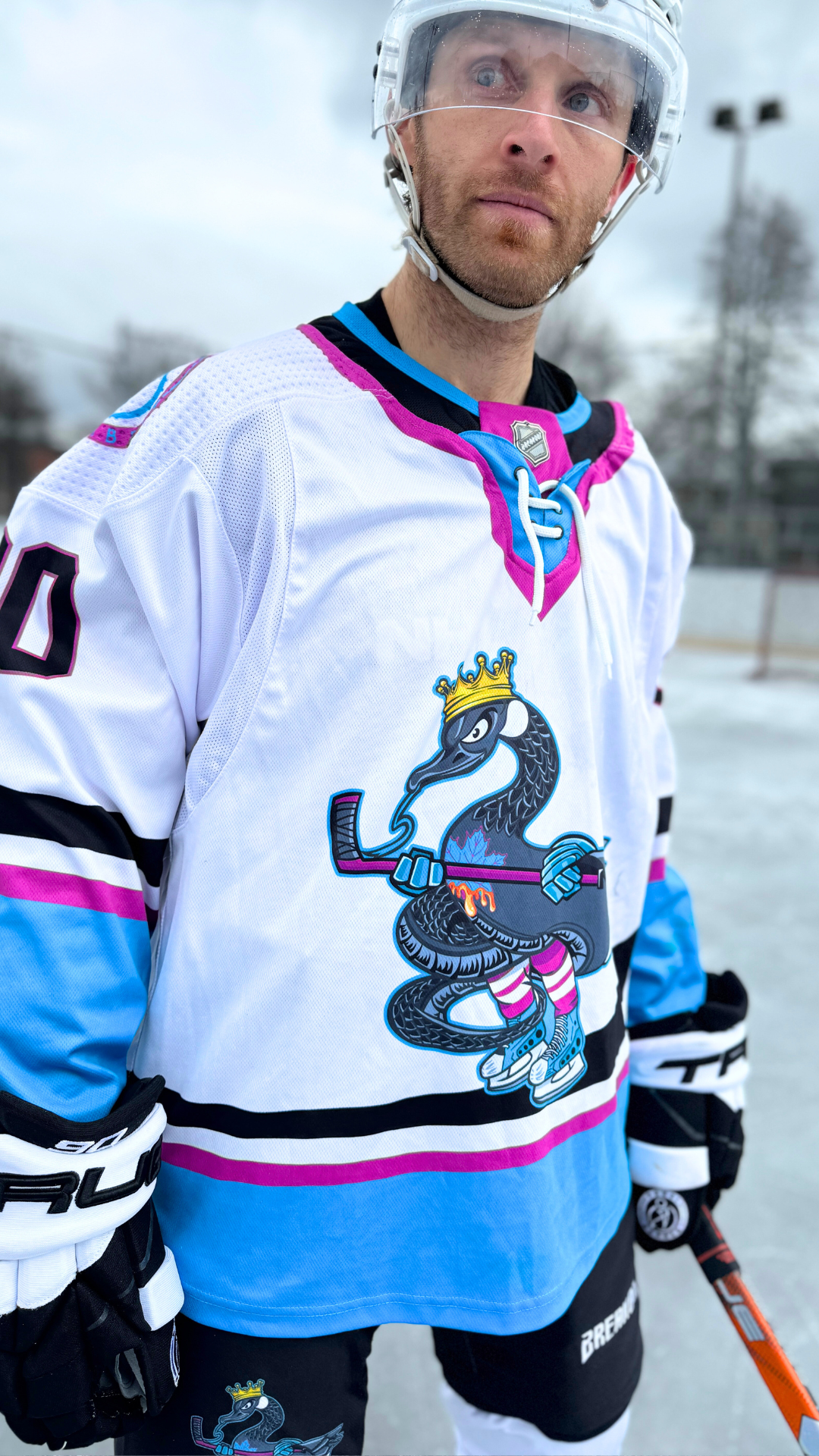 Cobrachickens - White Jersey (sublimated)